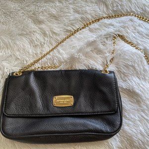 Black/Gold Michael Kors Purse